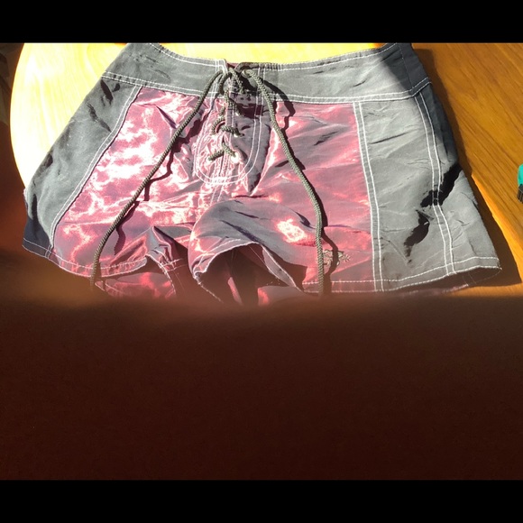 Jealousy Drawstring Closure Faux Silky Feel Shorts - Picture 2 of 16